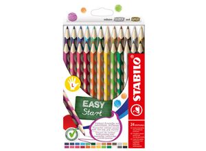 4006381606028 - EASYcolors L Buntstifte farbsortiert 4006381606028 STABILO 24 Stück