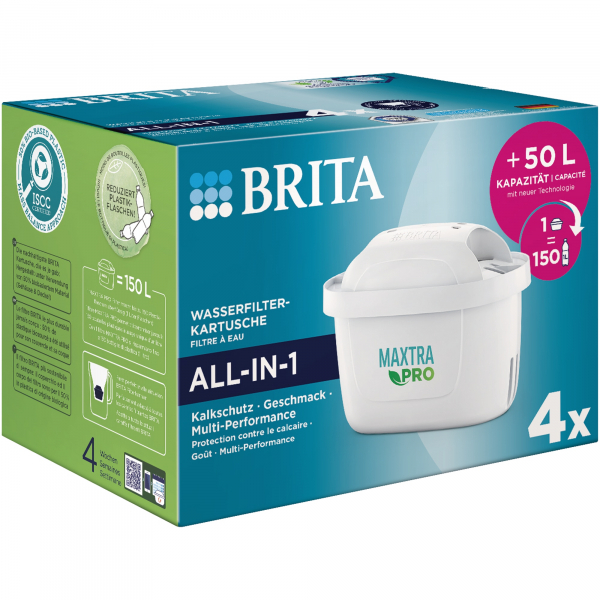 4006387122027 - 122027 Wasser-Filterpatrone Kartusche 4ST weiß 4006387122027 BRITA