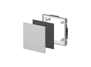 4006395524400 - Rug Semin - Fliesenrahmen Kunststoff weiß mit Magneten 256 x 256 mm