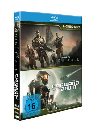 4006448363659 - Halo Double Feature - Halo 4 Forward Unto Dawn & Halo Nightfall 2 Blu-rays