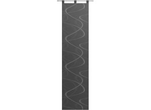 4006470396281 - Schiebegardine NEUTEX FOR YOU Pelotas Gr 5 grau (anthrazit) B57cm H265cm Scherli Polyester Gardinen inkl Beschwerunsstange
