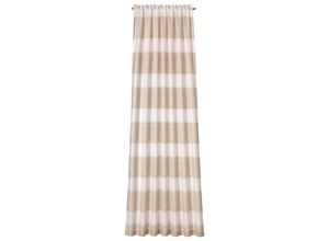 4006470446276 - Vorhang NEUTEX FOR YOU Florio Gardinen Gr 245cm verdeckte Schlaufen 146cm beige (leinen) HxB 245x146 Schal mit verdeckten Schlaufen