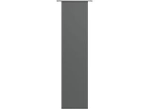 4006470460395 - Schiebegardine NEUTEX FOR YOU Galena Uni Gr 2 grau (anthrazit) B57cm H175cm Polyester Gardinen inkl Befestigungszubehör Breite 57 cm