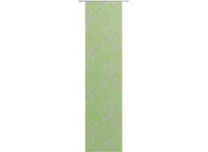 4006470461019 - Schiebegardine NEUTEX FOR YOU Pelotas Gr 1 grün B57cm H145cm Scherli Polyester Gardinen inkl Befestigungszubehör