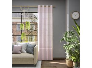 4006470509308 - Vorhang NEUTEX FOR YOU Libre-ECO lila (flieder) B142cm H190cm Jacquard Polyester Gardinen Nachhaltig Breite 142 cm nach Maß