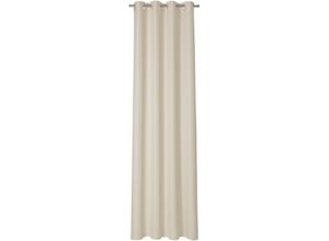 4006470514609 - Vorhang NEUTEX FOR YOU LINESSA-NXFR145 beige (creme) B137cm H255cm Jacquard Polyester Gardinen blickdicht Polyester unifarben Strukturmuster clean nach Maß