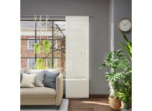 4006470515798 - Schiebegardine NEUTEX FOR YOU Libre-ECO beige (creme) B60cm H235cm Jacquard Polyester Gardinen Nachhaltig nach Maß