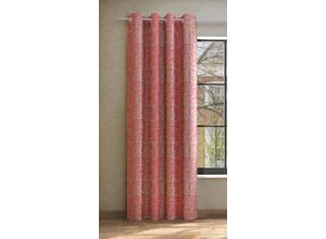 4006470517334 - Vorhang NEUTEX FOR YOU ALASKA Nach Maß Gardinen Gr 295 cm Ösen 144 cm pink (pink taupe) Ösen Vintageoptik