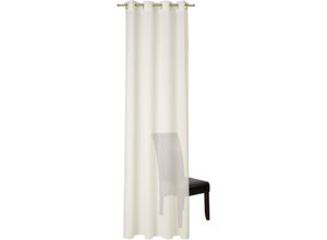 4006470522000 - Vorhang NEUTEX FOR YOU Allure Gardinen Gr 280 cm Ösen 140 cm beige (creme) Ösen Ösenschal mit Metallösen Breite 140 cm nach Maß