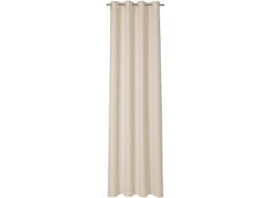 4006470525162 - Vorhang NEUTEX FOR YOU LINESSA-NXFR145 beige (creme) B137cm H230cm Jacquard Polyester Gardinen blickdicht Polyester unifarben Strukturmuster clean nach Maß