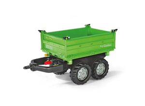 4006485121502 - Traktoranhänger rolly Mega Trailer Kinder 3-10 Jahre Dreiseitenkipper - Rolly Toys