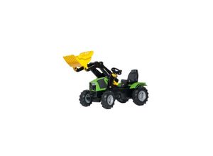 4006485611218 - Rolly Toys Deutz-Fahr 5120 Traktor Trettraktor mit Trac Lader und Luftbereifung grün