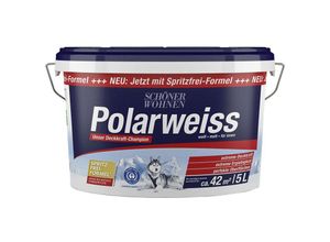 4006559274035 - Schoner Wohnen - Schöner Wohnen Polarweiss Innenfarbe 50 Ltr weiß hohe Deckkraft