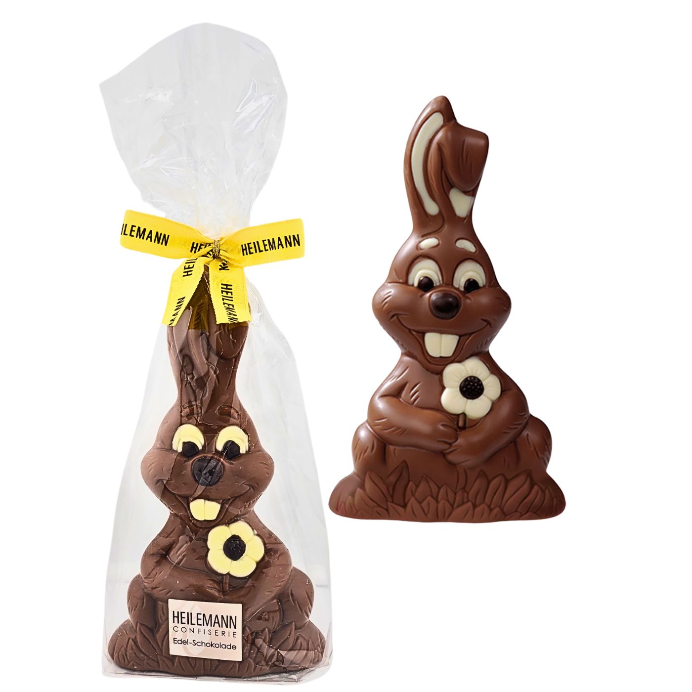 4006574008905 - Heilemann Osterhase mit Blume Vollmilch 100g