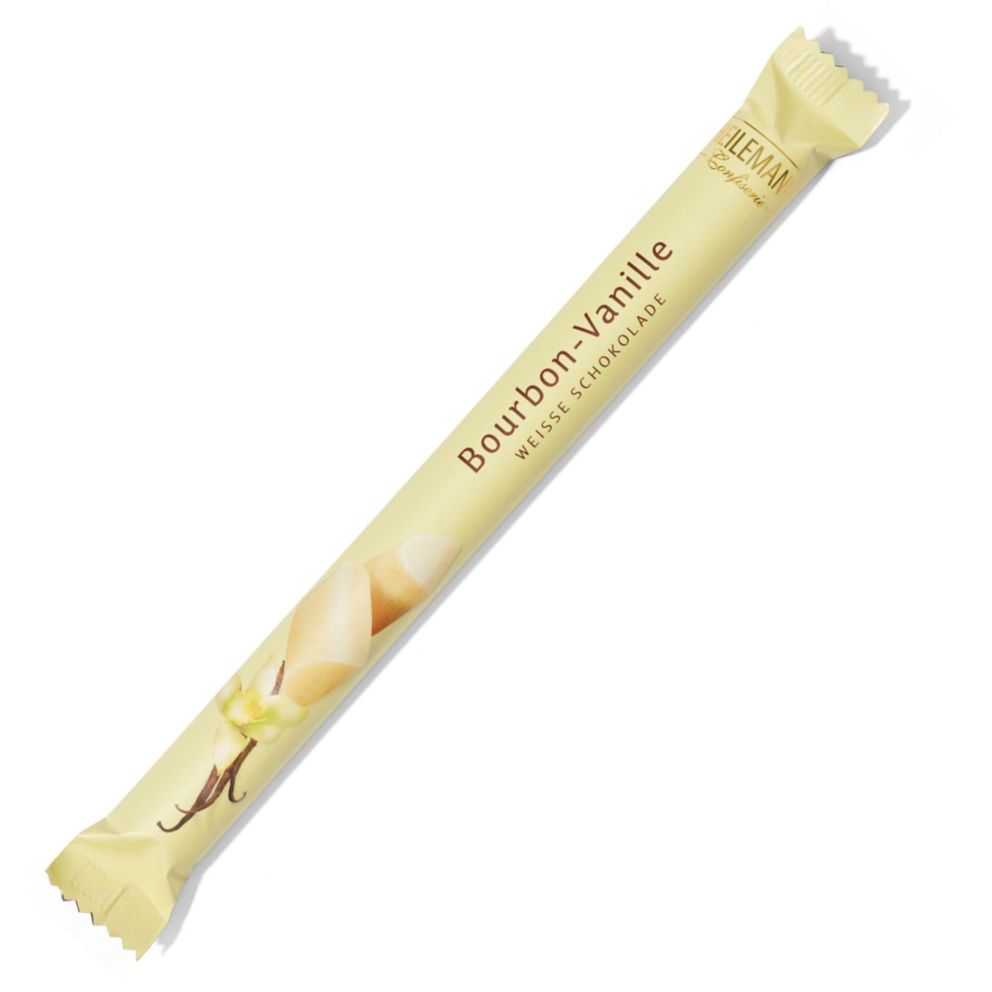 4006574061009 - Weiße Schokolade BOURBON-VANILLE von Heilemann 40g Stick 4006574061009 - Weiße Schokolade BOURBON-VANILLE von Heilemann 40g Stick