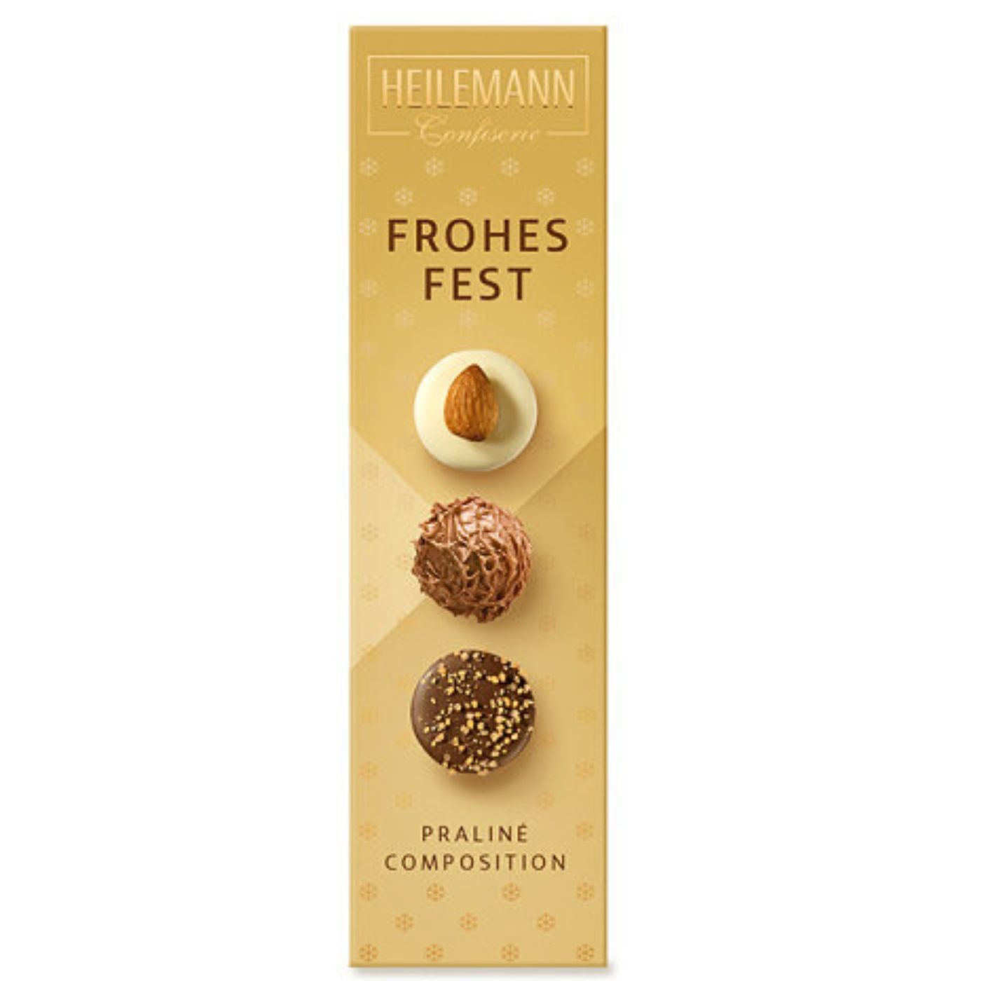 4006574073095 - Heilemann Confiserie Weihnachts-Pralinen Frohes Fest 50g