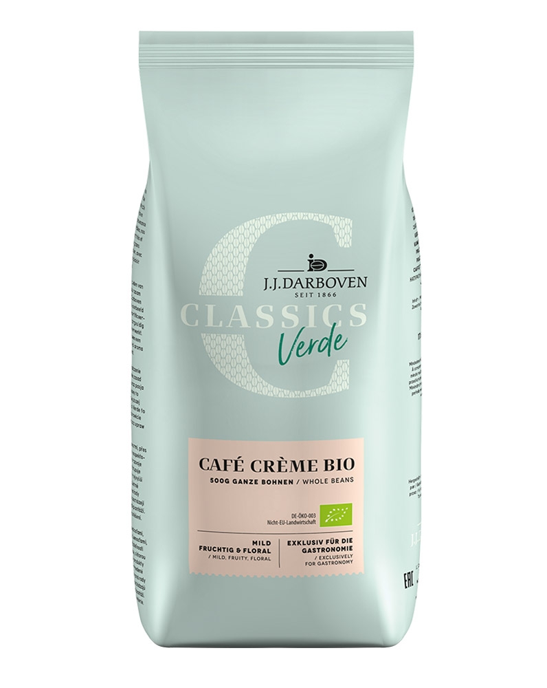 4006581020587 - Kaffee CLASSICS VERDE Café Crème von J J Darboven 500g Bohnen