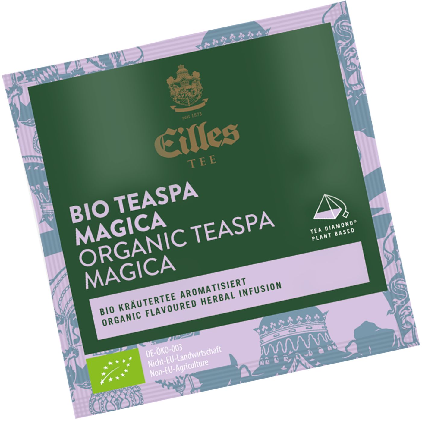 4006581044170 - Pyramidenbeutel TEA DIAMONDS Bio TeaSpa Magica von Eilles 50 Stück einzelverpackt