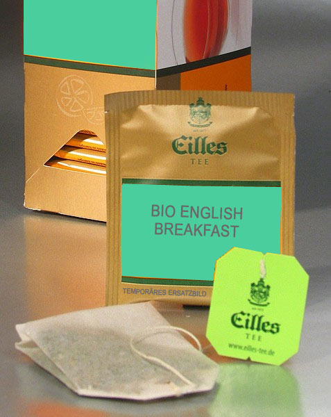 4006581044866 - Teebeutel DELUXE Bio English Breakfast von Eilles 25 Stück