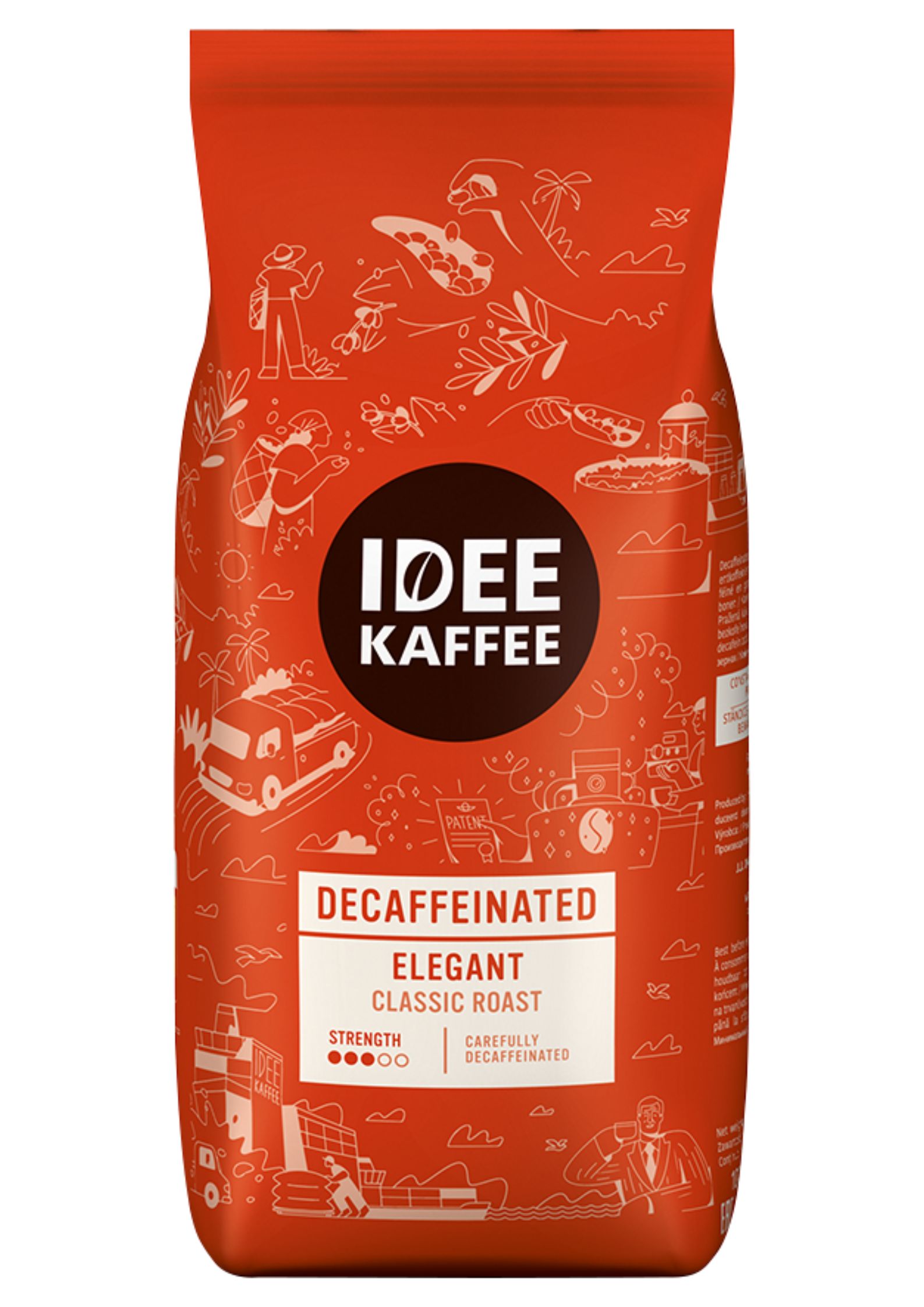 4006581071718 - Idee Kaffee ELEGANT entkoffeiniert 500g Bohnen