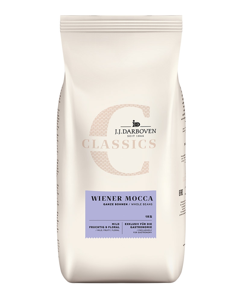 4006581108292 - J J Darboven CLASSICS Wiener Mocca Filterkaffee 1000g Bohnen