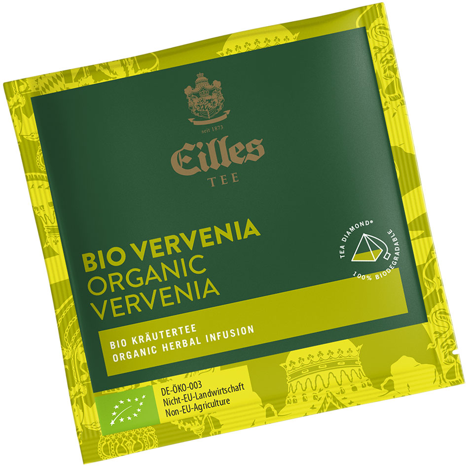 4006581344157 - Pyramidenbeutel TEA DIAMONDS Bio Vervenia von Eilles 50 Stück einzelverpackt