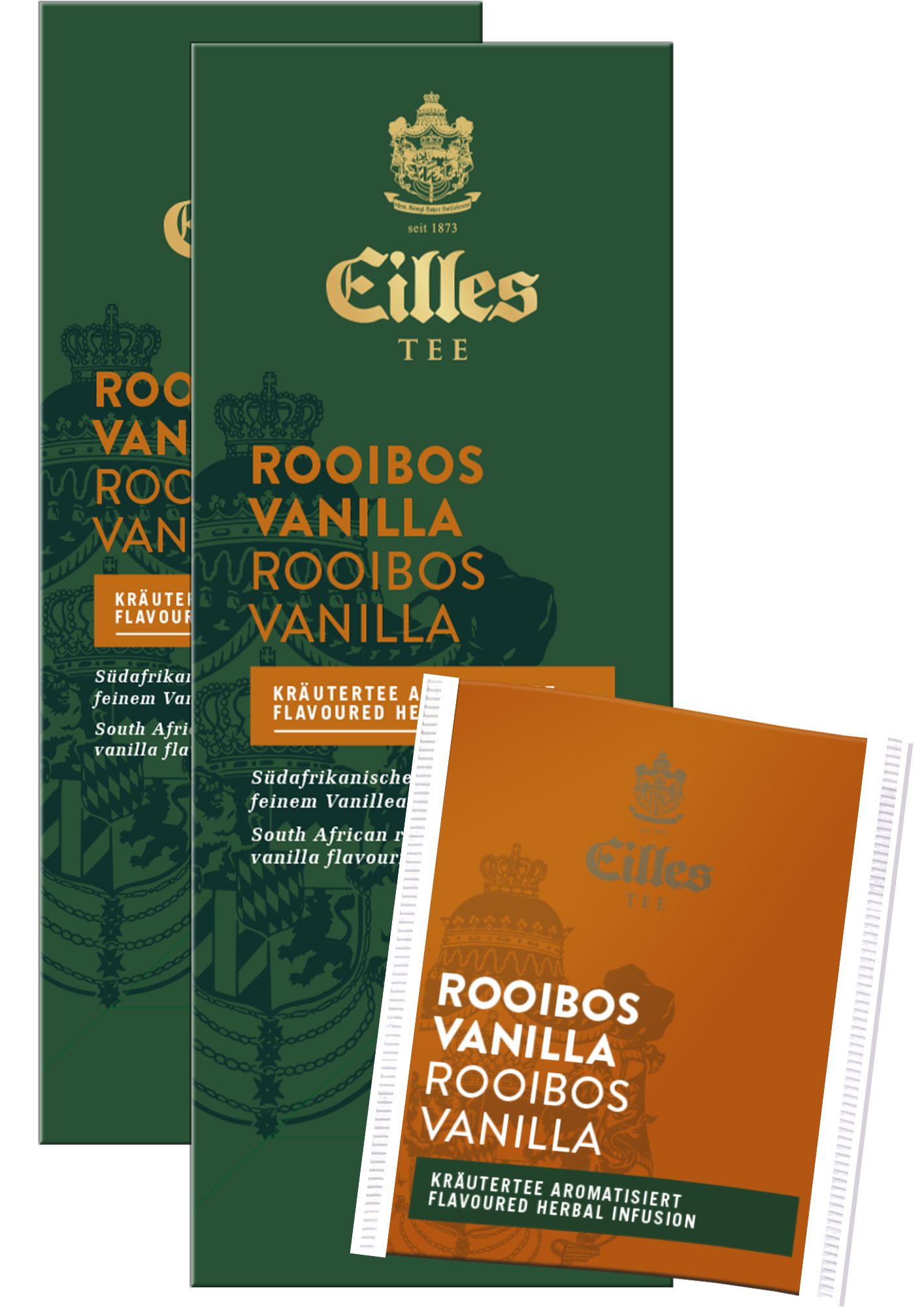 4006581415055 - Teebeutel Rooibos Vanilla von Eilles Sparpack mit 2x25 Stück