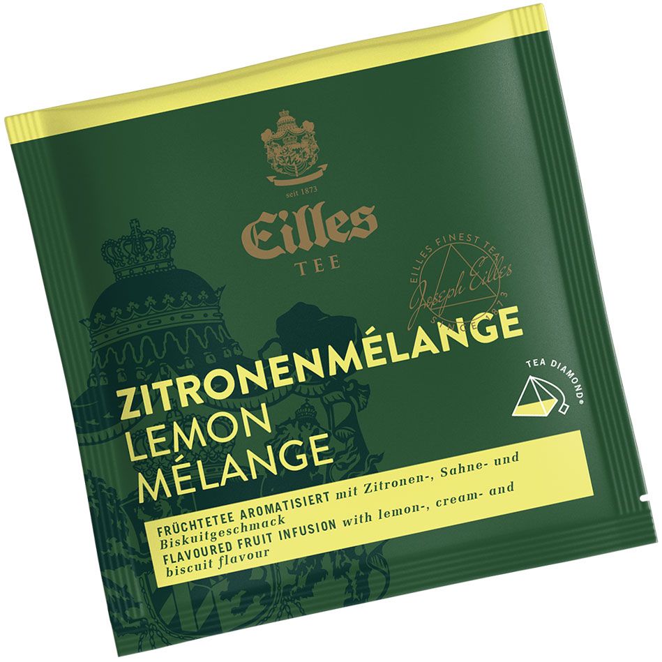 4006581441733 - EILLES TEE Tea Diamond ZITRONENMELANGE im Pyramidenbeutel einzelverpackt-50 Stück