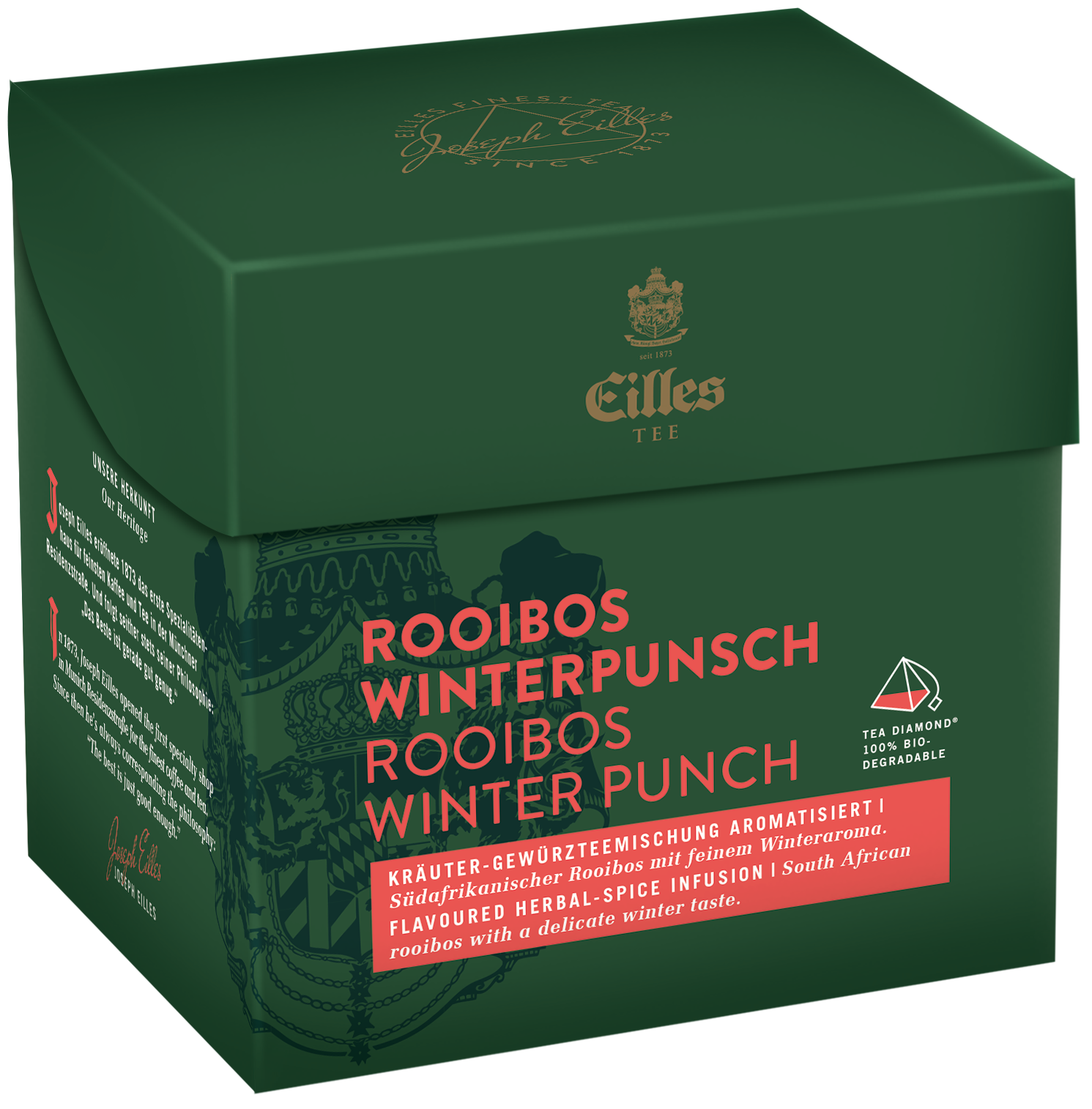 4006581441993 - EILLES TEE Tea Diamond ROOIBOS WINTERPUNSCH im Pyramidenbeutel 10x20er Box 4006581441993 - EILLES TEE Tea Diamond ROOIBOS WINTERPUNSCH im Pyramidenbeutel 10x20er Box