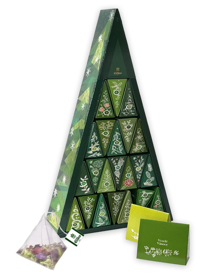 4006581663425 - Aktion EILLES TEE ADVENTSKALENDER mit feinsten Tea Diamonds Tannenbaum