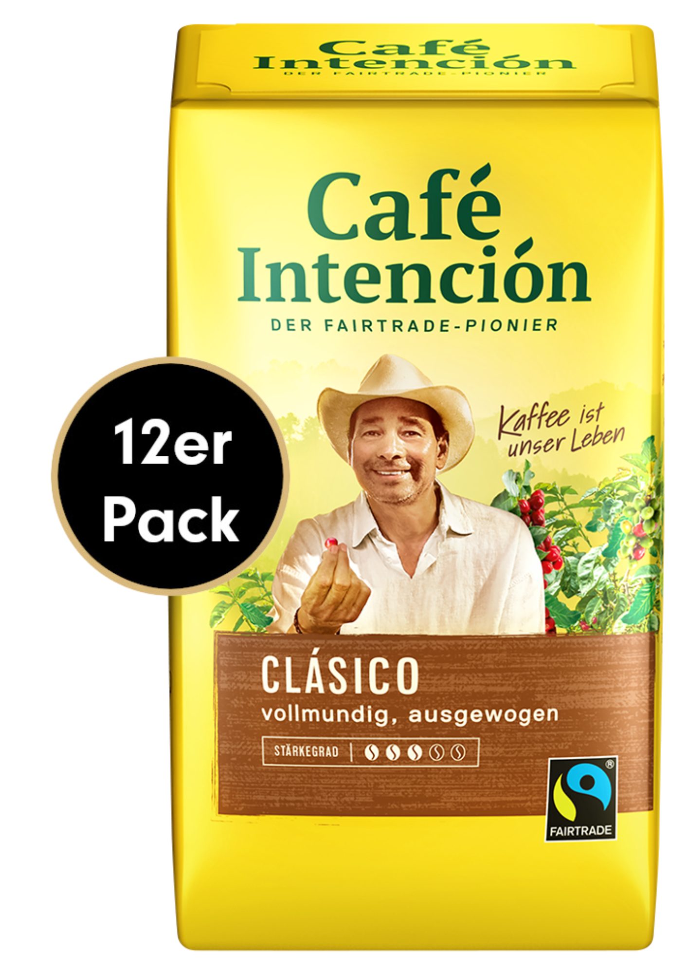 4006581800493 - Kaffee-Sparpaket AROMATICO von Café Intención 12 x 500g gemahlen