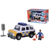 4006592066277 - Feuerwehrmann Sam Polizeiauto 4x4 mit Figur Spielfahrzeug