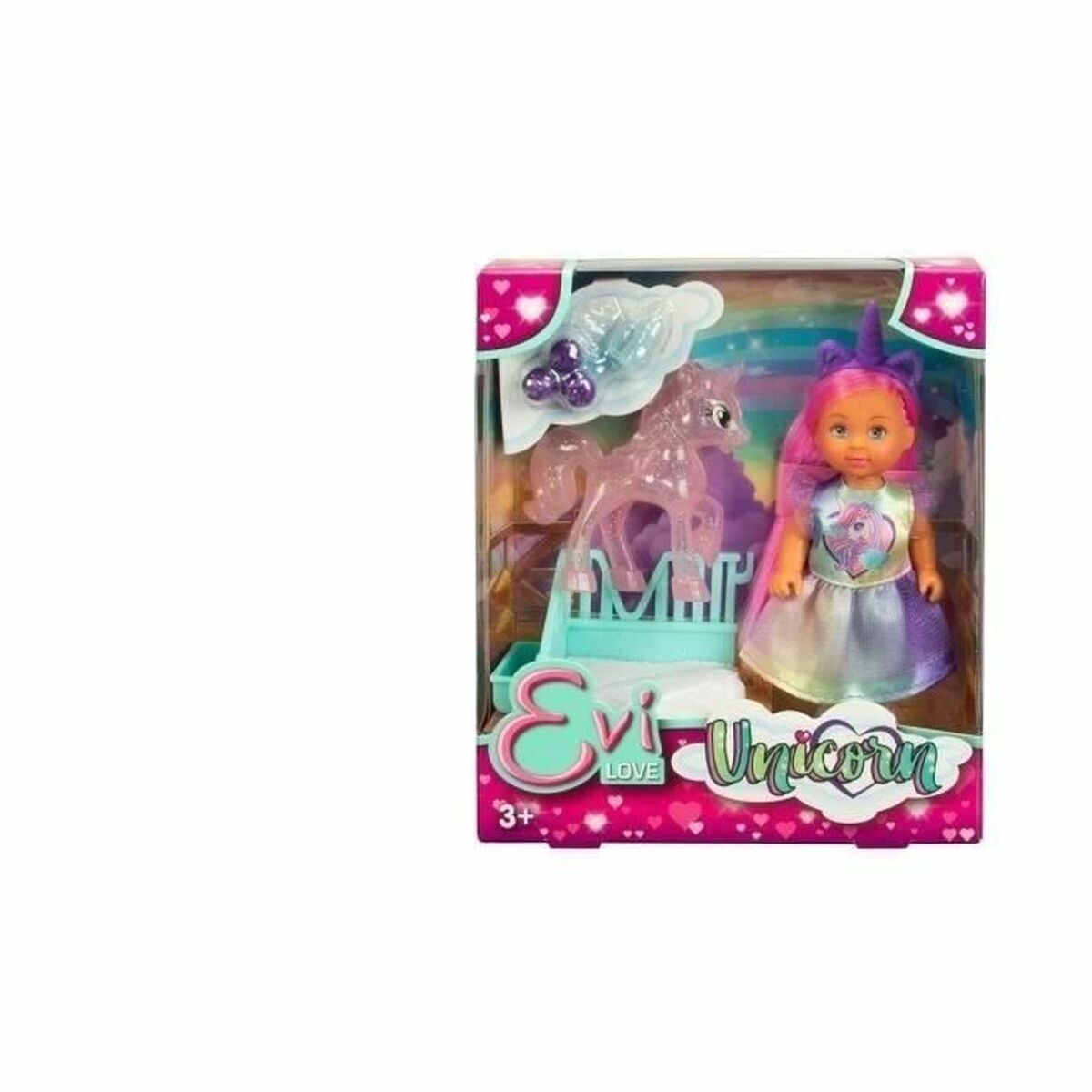 4006592095550 - Baby-Puppe Evi Love - Unicornio