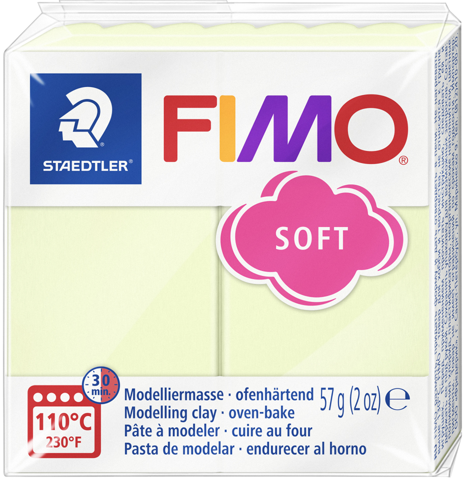 4006608812126 - 6 x Modelliermasse Fimo effect Kunststoff 56 g vanille Norma