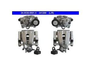 4006633474214 - Bremssattelachssatz hinten rechts links Bremssattel aus Aluminium 34mm für VAUXHALL OPEL 9196453 93176621 9196452 240530-00015