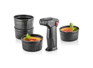 4006664353618 - Crème-Brulée-Set Zuca Schwarz Keramik 5-teilig 109x164x213 cm Kochen Küchenhelfer Sonstige Küchenhelfer 4006664353618 - Crème-Brulée-Set Zuca Schwarz Keramik 5-teilig 109x164x213 cm Kochen Küchenhelfer Sonstige Küchenhelfer