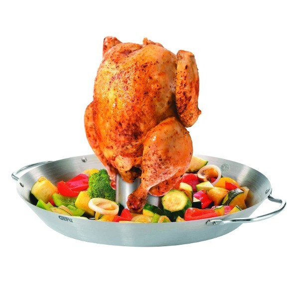 4006664891561 - GEFU Barbecue kylling roaster og grillwok BBQ