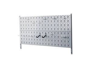 4006676018635 - Element System Werkzeug-Aufhängeset 28tlg weiß-silber Lochwand Werkstattordnung Regal-System 4006676018635 - Element System Werkzeug-Aufhängeset 28tlg weiß-silber Lochwand Werkstattordnung Regal-System