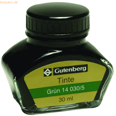 4006677100186 - Füllhaltertinte 30ml grün