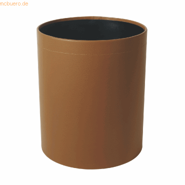 4006677390389 - Papierkorb Scala Leder cognac 4006677390389 - Papierkorb Scala Leder cognac