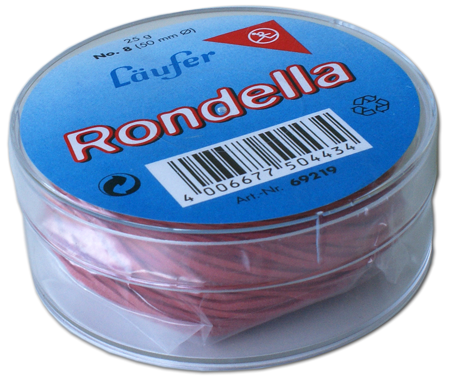 4006677505431 - 10 x Gummiringe Rondella Nr 10 65mm rot 25g