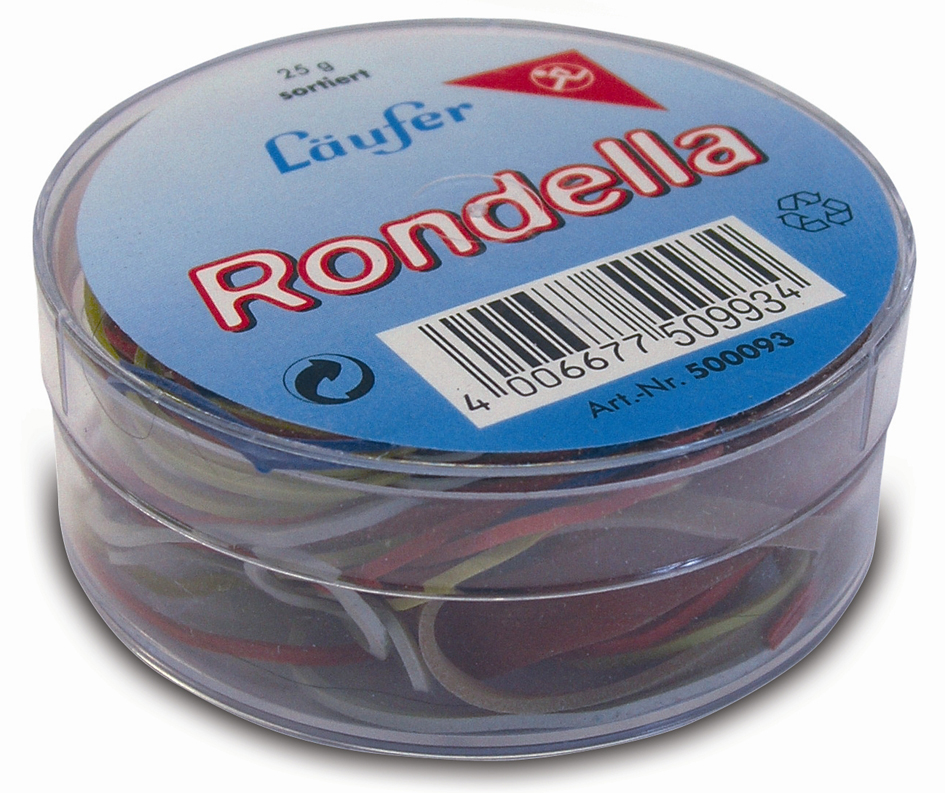 4006677509934 - 10 x Gummiringe Rondella Größen sortiert 25g