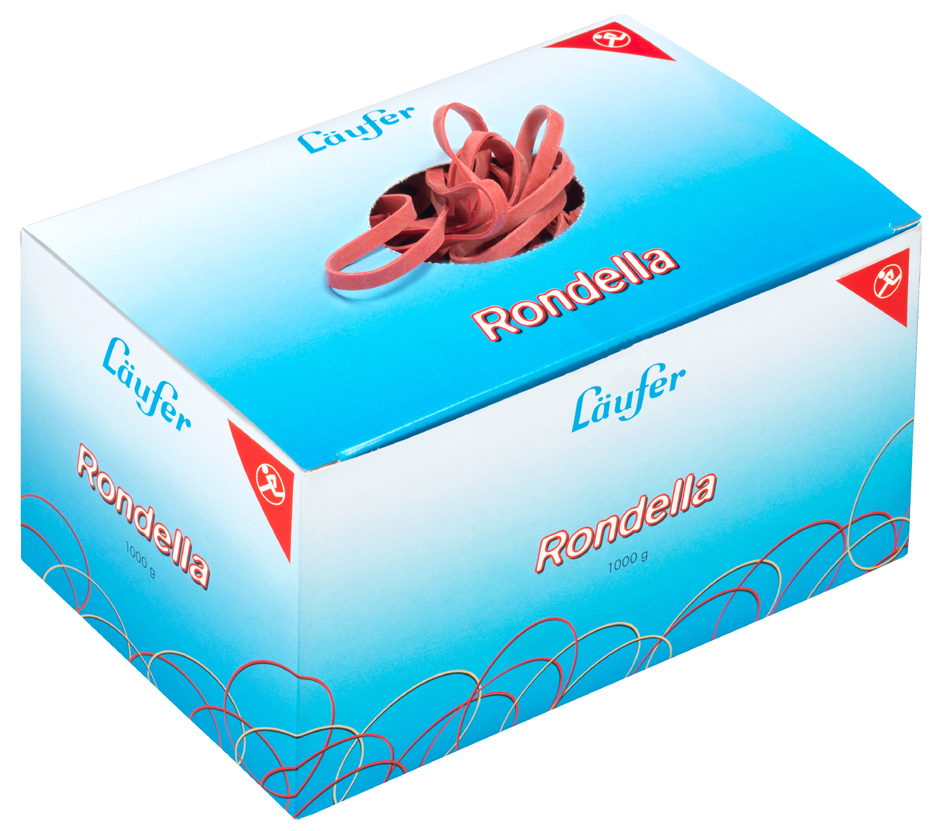 4006677511418 - Gummibänder RONDELLA im Karton 200 x 6 mm 1000 g