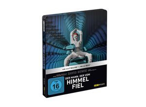 4006680103297 - Der Mann der vom Himmel fiel (4K Ultra HD) - Limited Steelbook (Blu-ray)