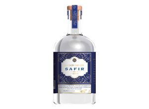 4006714104948 - Safir Premium London Dry Gin 400% vol 05 Liter - Inhalt 6 Flaschen