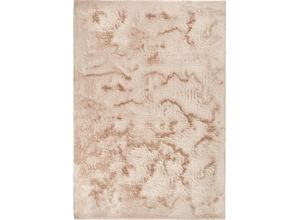 4006749467872 - Fellteppich DEKOWE Roger Teppiche Gr B L 120 cm x 160 cm 20 mm 1 St beige Esszimmerteppiche Kunstfell Kaninchenfell-Haptik weich - ein echter Kuschelteppich