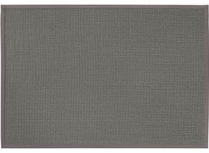 4006749476744 - Sisalteppich DEKOWE Mara S2 mit Bordüre Spezial Teppiche Gr B L 100 cm x 150 cm 5 mm 1 St grau (platin) Esszimmerteppiche 100% Sisal auch als Läufer Wohnzimmer