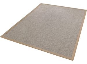 4006749479240 - DEKOWE Teppichboden Naturino RipsS2 Spezial Teppiche Flachgewebe meliert Sisal-Optik In- und Outdoor geeignet Gr B L 67 cm x 150 cm 8 mm 1 St beige (natur) Teppichboden