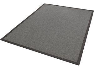 4006749479875 - DEKOWE Teppichboden Naturino RipsS2 Spezial Teppiche Gr B L 65 cm x 120 cm 8 mm 1 St grau (anthrazit) Teppichboden