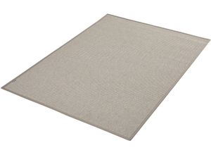 4006749481168 - DEKOWE Teppichboden Naturino Prestige Spezial Teppiche Flachgewebe meliert Sisal Optik In- und Outdoor geeignet Gr B L 67 cm x 150 cm 10 mm 1 St beige (sand) Teppichboden